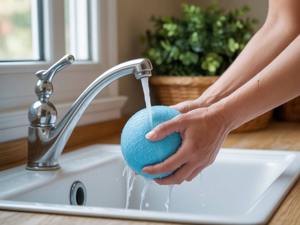 Pourquoi utiliser une balle de lavage pour réduire sa consommation d’eau et de lessive