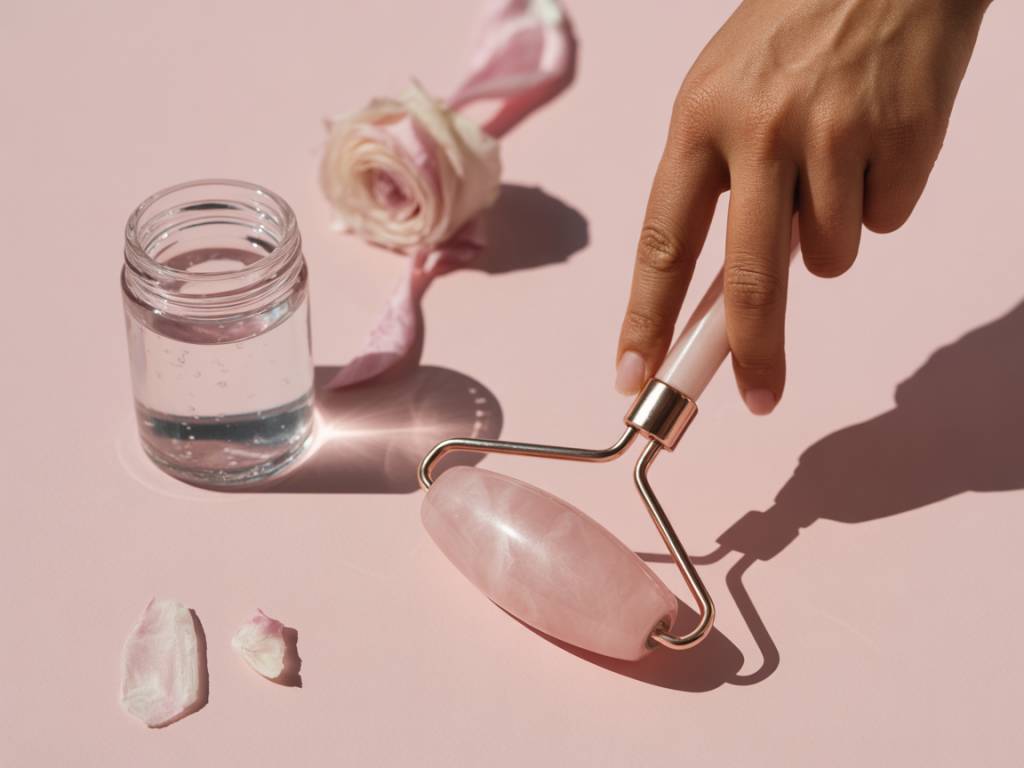 Roller quartz rose utilisation : un rituel de beauté écoresponsable à adopter