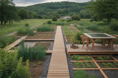 Créer une oasis écologique chez soi : initier un jardin de pluie pour favoriser la biodiversité et limiter les inondations