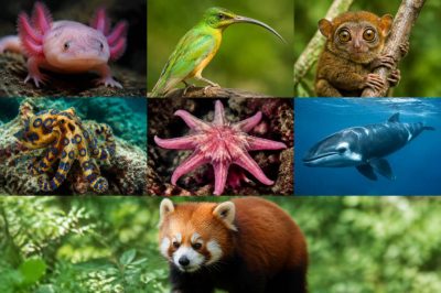 Animal curieux : 7 espèces étonnantes à découvrir et à protéger